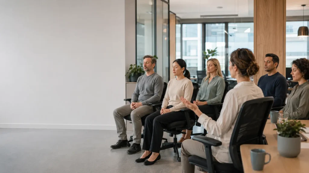 Ein Team nimmt gemeinsam an einem begleiteten Pilotprogramm teil